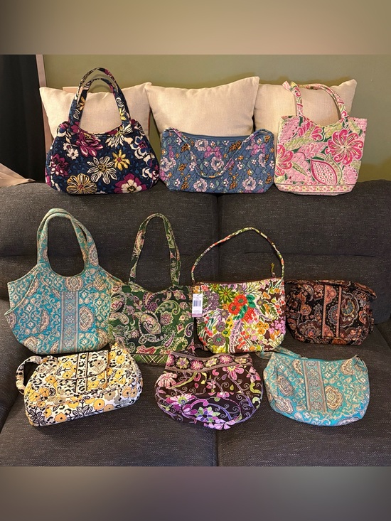 Vera Bradley Handbags - Vera Bradley lot of 10 bags